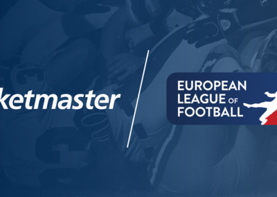Ticketmaster ist neu exklusiver Ticketing-Partner der European League of Football