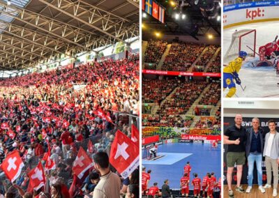 Ticketmaster Schweiz baut Partnerschaft mit vier bedeutenden Schweizer Sportverbänden durch langjährige Kooperationsverträge aus