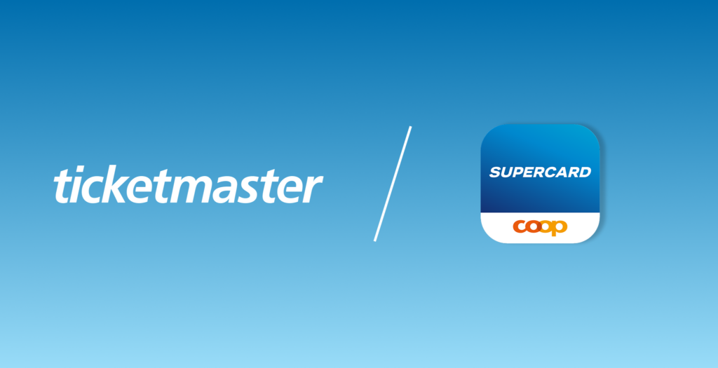 Ticketmaster, Supercard Coop, scoop Logos